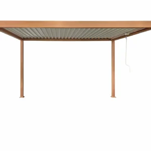 Exteriorea pergola bioclimatique en bois Soléa